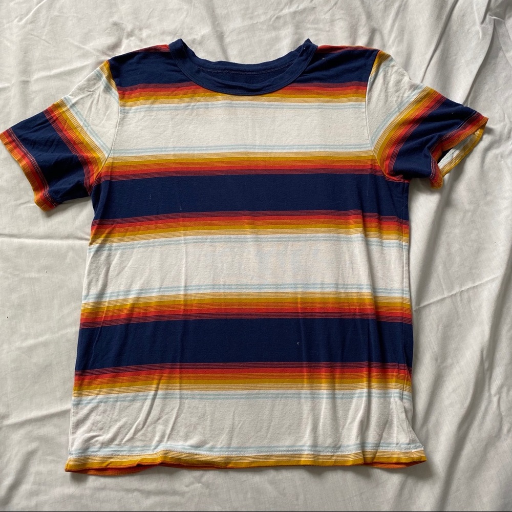‼️MUST GO Rainbow Striped Tee